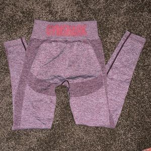 Seamless flex gymshark leggings full length